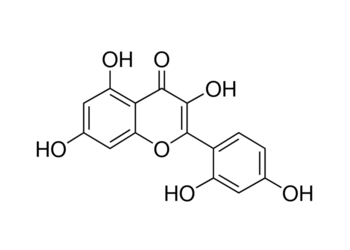 Chemical Structure of Quercetin